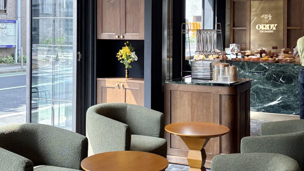 THE ORDY BAKERYの雰囲気抜群な店内