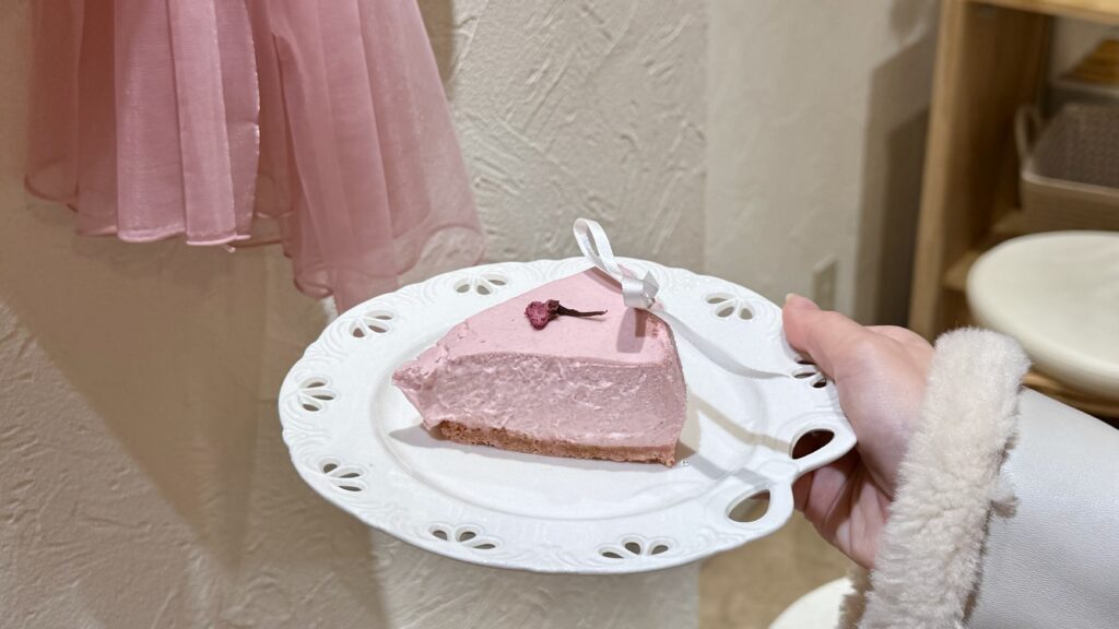 solewの桜レアチーズケーキ