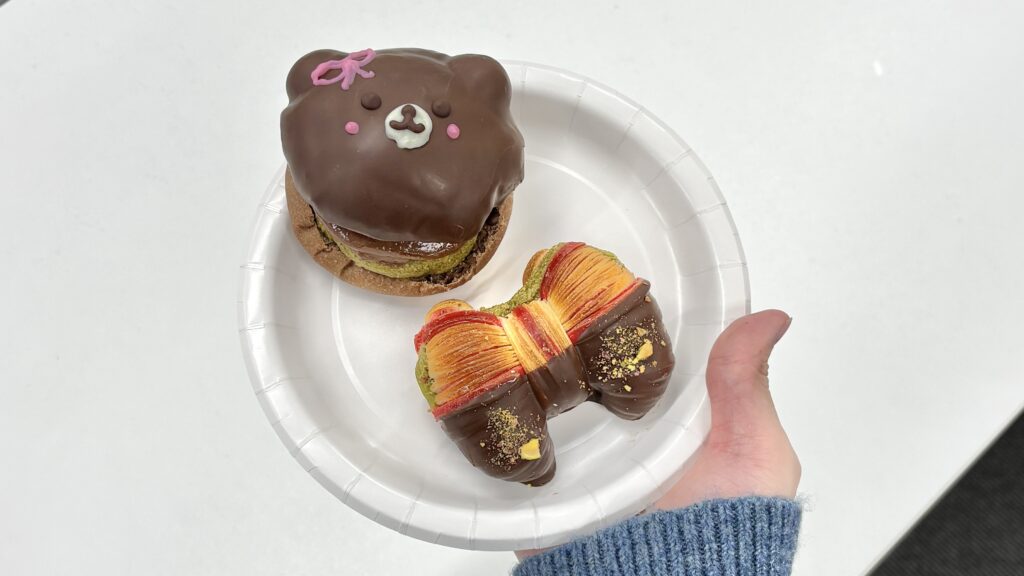 PANNARA（パンナラ）のドバイもちクッキーとリボンクロワッサン