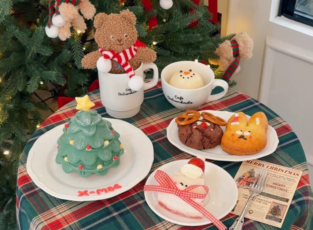 ダルコムハダのクリスマスメニュー