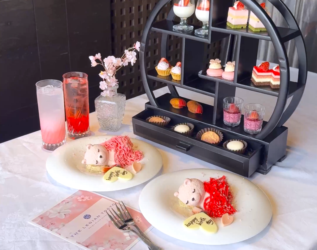 レギャン東京のアフタヌーンティー