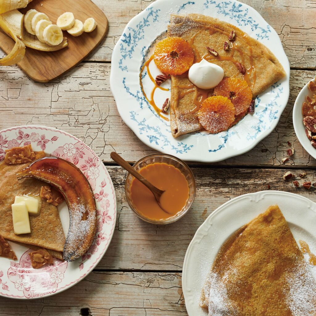 表参道のアフタヌーンティー・ラブアンドテーブルのフルーツたっぷりもちもちクレープ