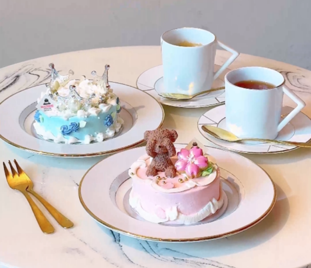 マリンハウス原宿の可愛すぎるミニケーキ