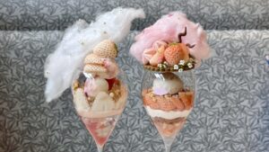 【新宿カフェ】この春行きたい！桜をイメージした美しすぎるパフェ