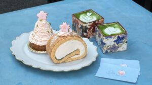【浅草カフェ】抹茶ラテがお洒落すぎる！桜スイーツも楽しめる