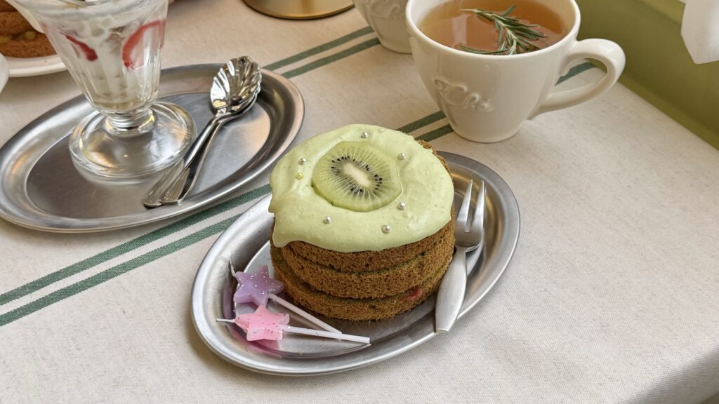 「kaffe daisy」のふわふわシフォンケーキ 抹茶味