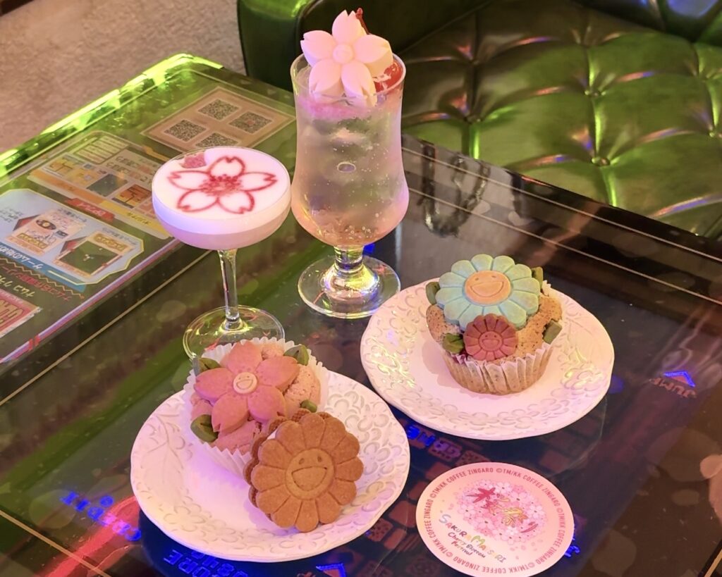 中野の純喫茶ジンガロの桜祭りメニューが可愛すぎる