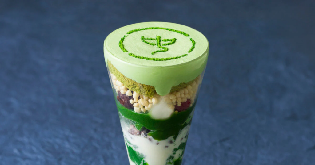 中村藤吉本店の抹茶パフェ