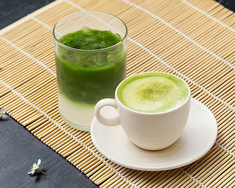 NOA COFFEE MATCHA SALONの本格抹茶ラテ